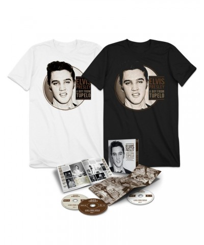 Elvis Presley A Boy From Tupelo CD + T-Shirt Bundle $22.80 CD