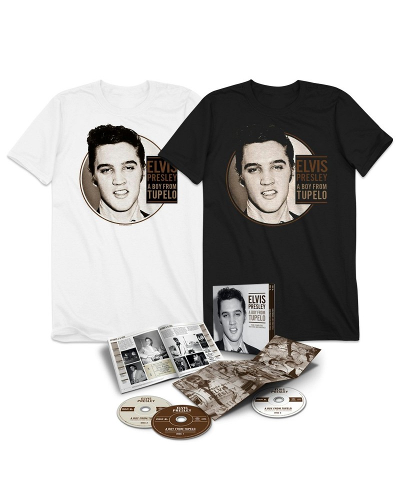 Elvis Presley A Boy From Tupelo CD + T-Shirt Bundle $22.80 CD