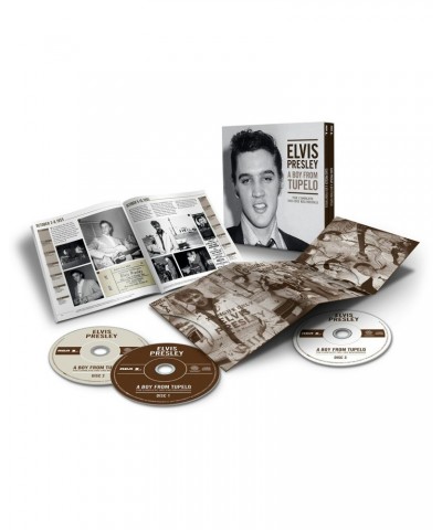 Elvis Presley A Boy From Tupelo CD + T-Shirt Bundle $22.80 CD