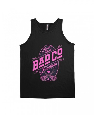 Bad Company Unisex Tank Top | Rock N' Roll Fantasy Pink Shirt $10.48 Shirts