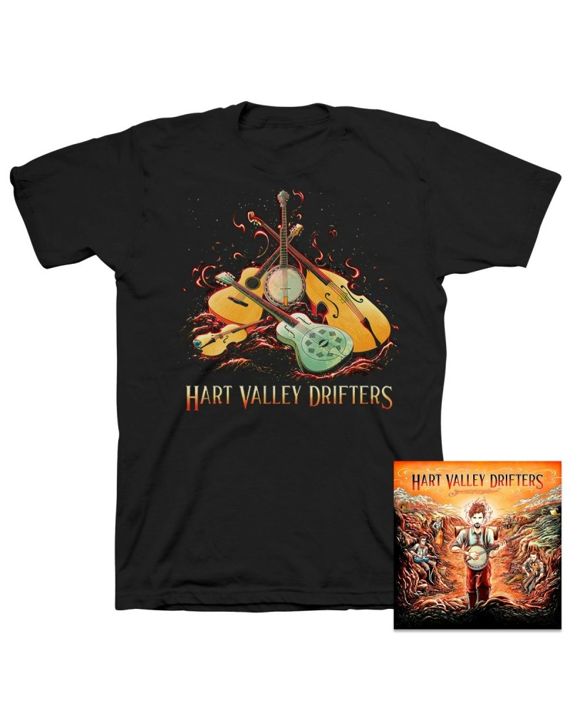 Jerry Garcia Hart Valley Drifters - Folk Time: Download & Organic T-Shirt Bundle $11.40 Shirts