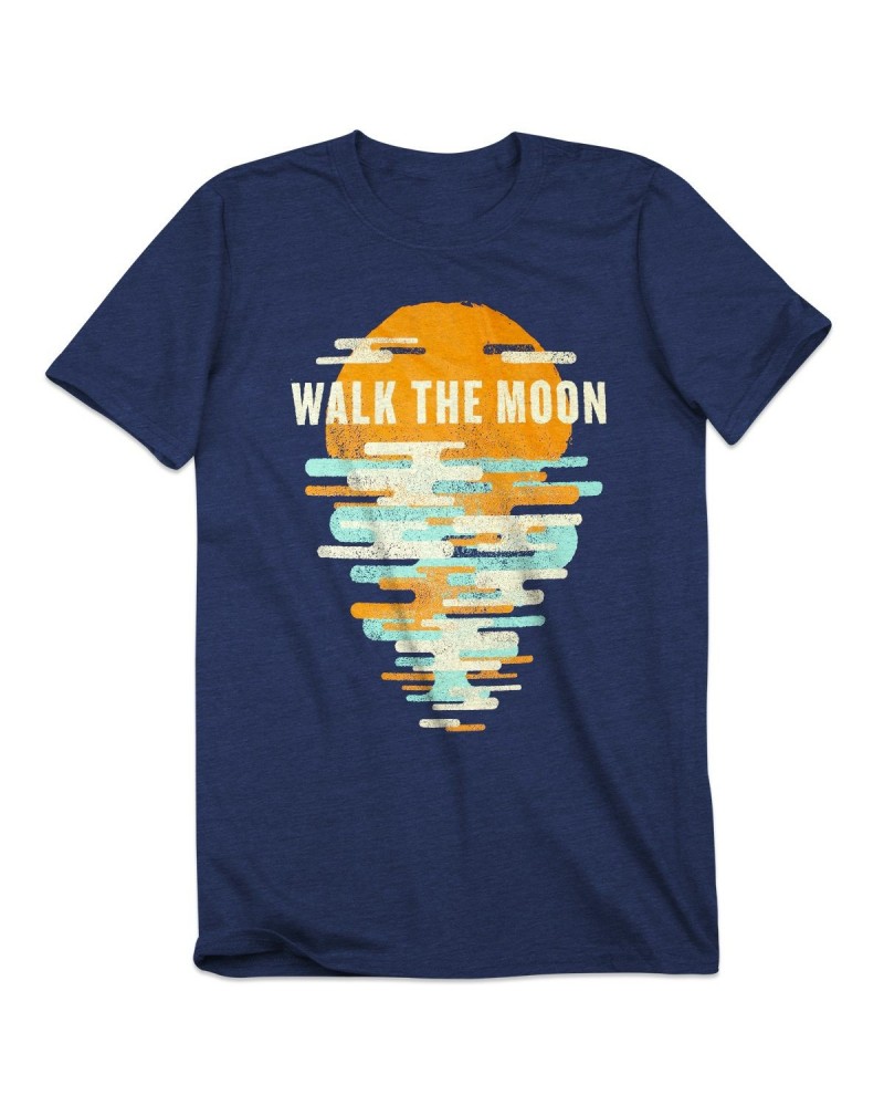 WALK THE MOON Sunset Blue T-Shirt $9.00 Shirts