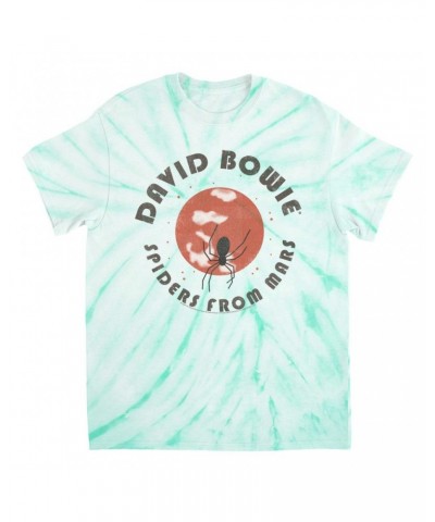 David Bowie T-Shirt | Spiders From Mars Design Tie Dye Shirt $8.09 Shirts