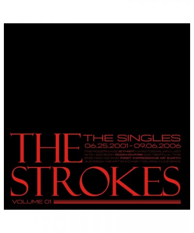 The Strokes Singles - Volume 01 Vinyl Record $52.08 Vinyl