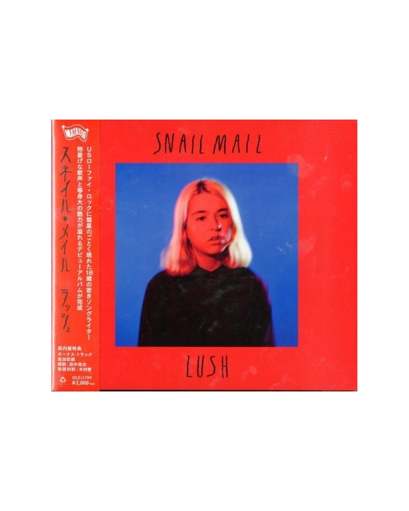 Snail Mail LUSH (BONUS TRACK) CD $8.08 CD