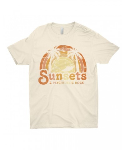 Music Life - Rock Music Life T-Shirt | Sunsets & Psychedelic Rock Distressed Music Life Shirt $9.18 Shirts