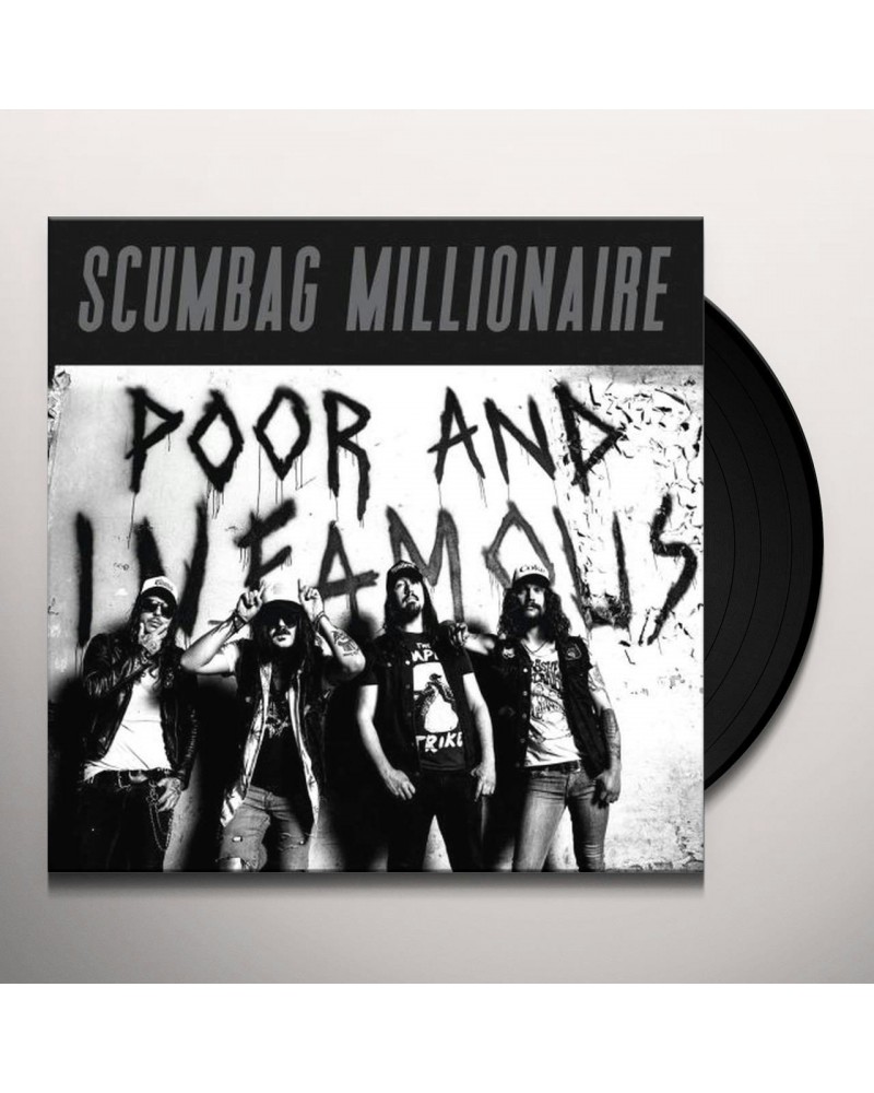 Scumbag Millionaire Poor and Infamous Vinyl Record $10.92 Vinyl