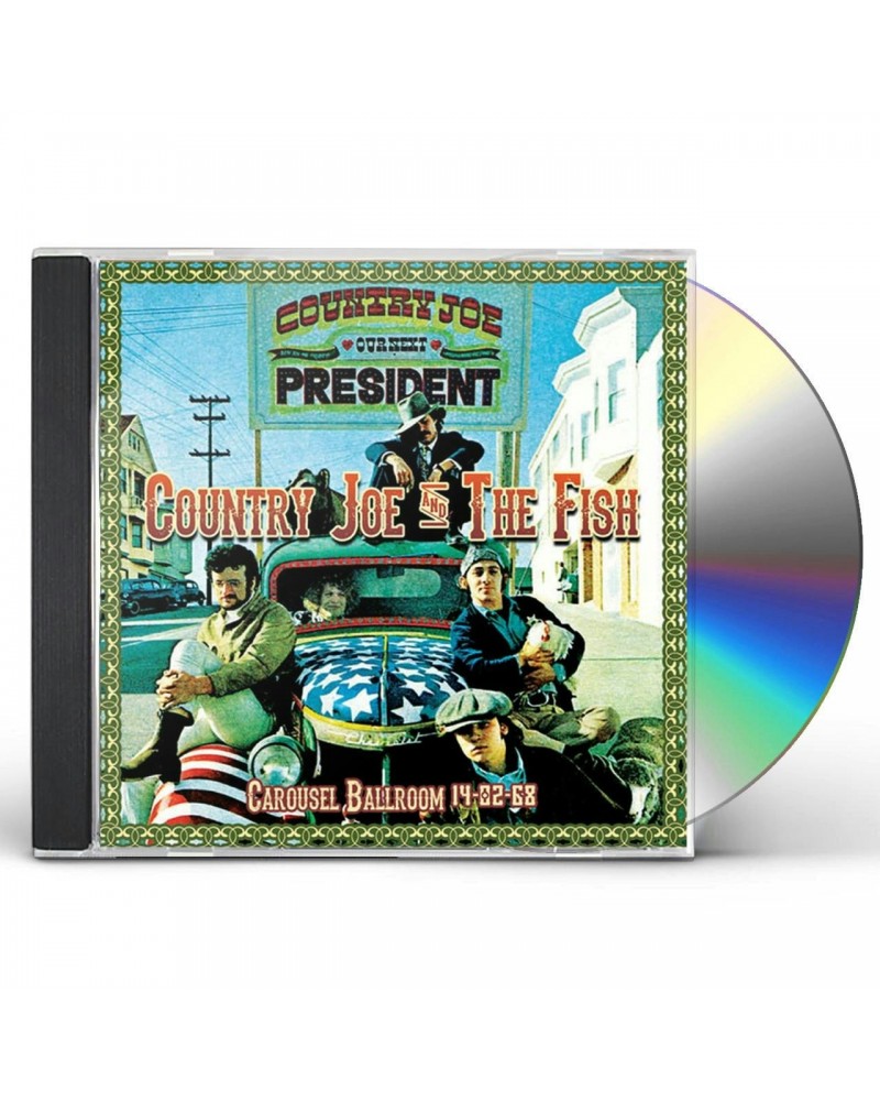 Country Joe & The Fish CAROUSEL BALLROOM 14-02-68 CD $8.80 CD