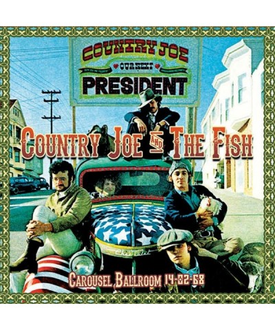 Country Joe & The Fish CAROUSEL BALLROOM 14-02-68 CD $8.80 CD