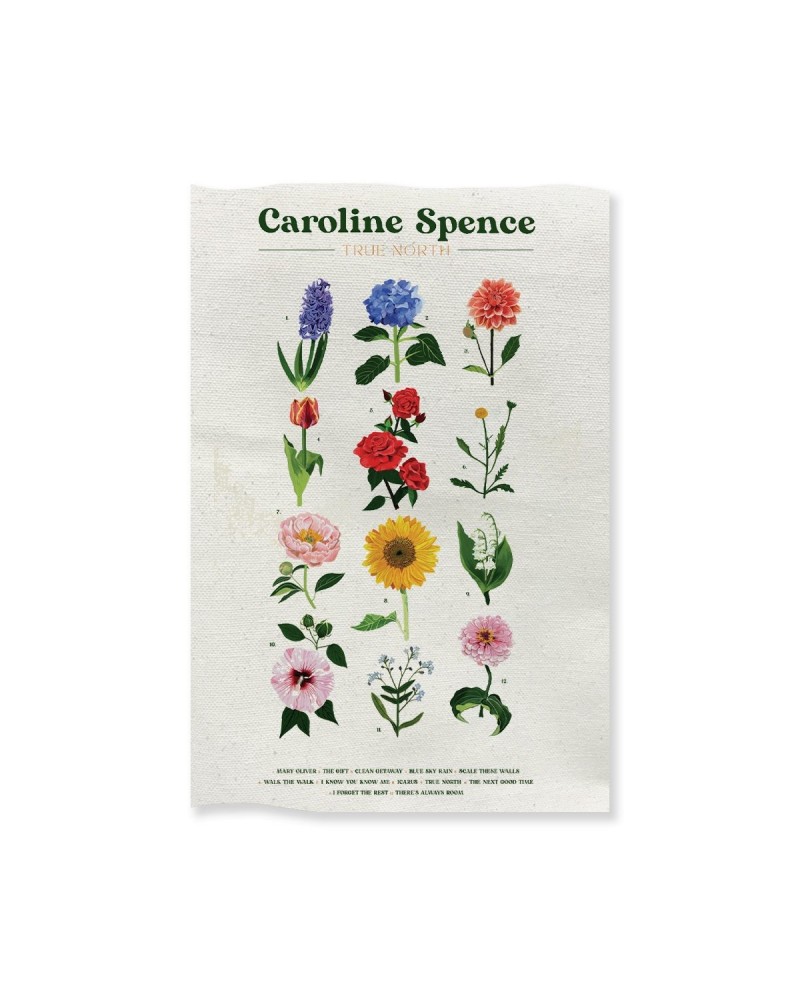 Caroline Spence True North Tea Towel $10.50 Towels