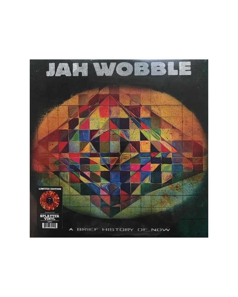 Jah Wobble Brief History Of Now (Red/Black/Yellow Splatter) Vinyl Record $10.07 Vinyl