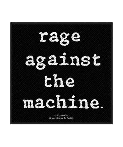 Rage Against The Machine Logo' Patch $3.78 Accessories