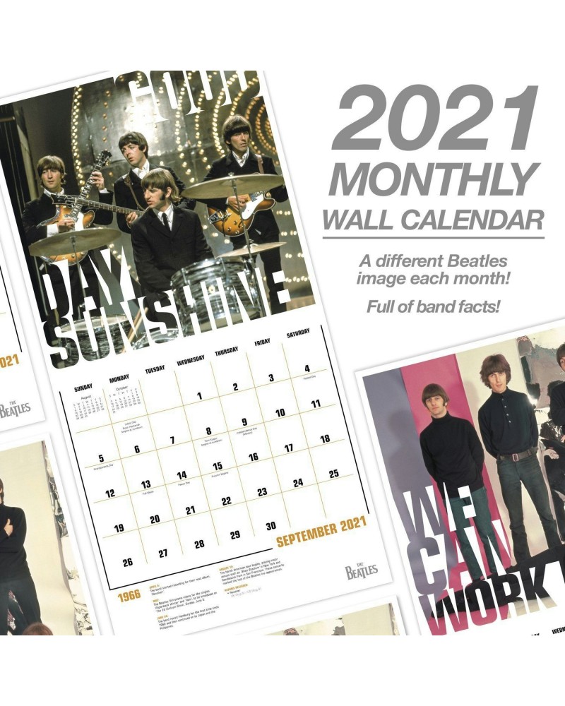 The Beatles Beatlemania 2021 Calendar Set – Collector’s Edition $6.80 Calendars