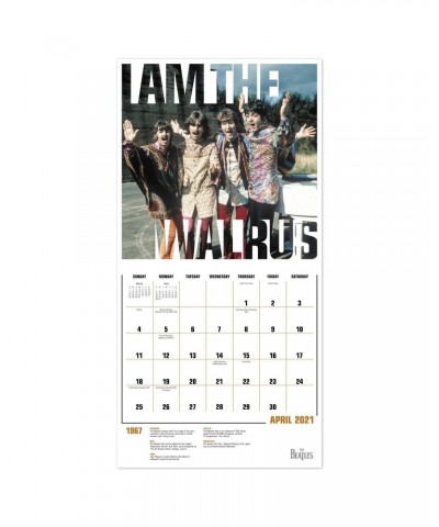 The Beatles Beatlemania 2021 Calendar Set – Collector’s Edition $6.80 Calendars