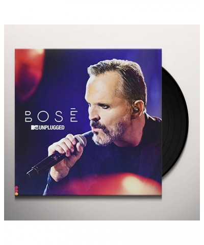 Miguel Bosé MTV Unplugged Vinyl Record $14.40 Vinyl