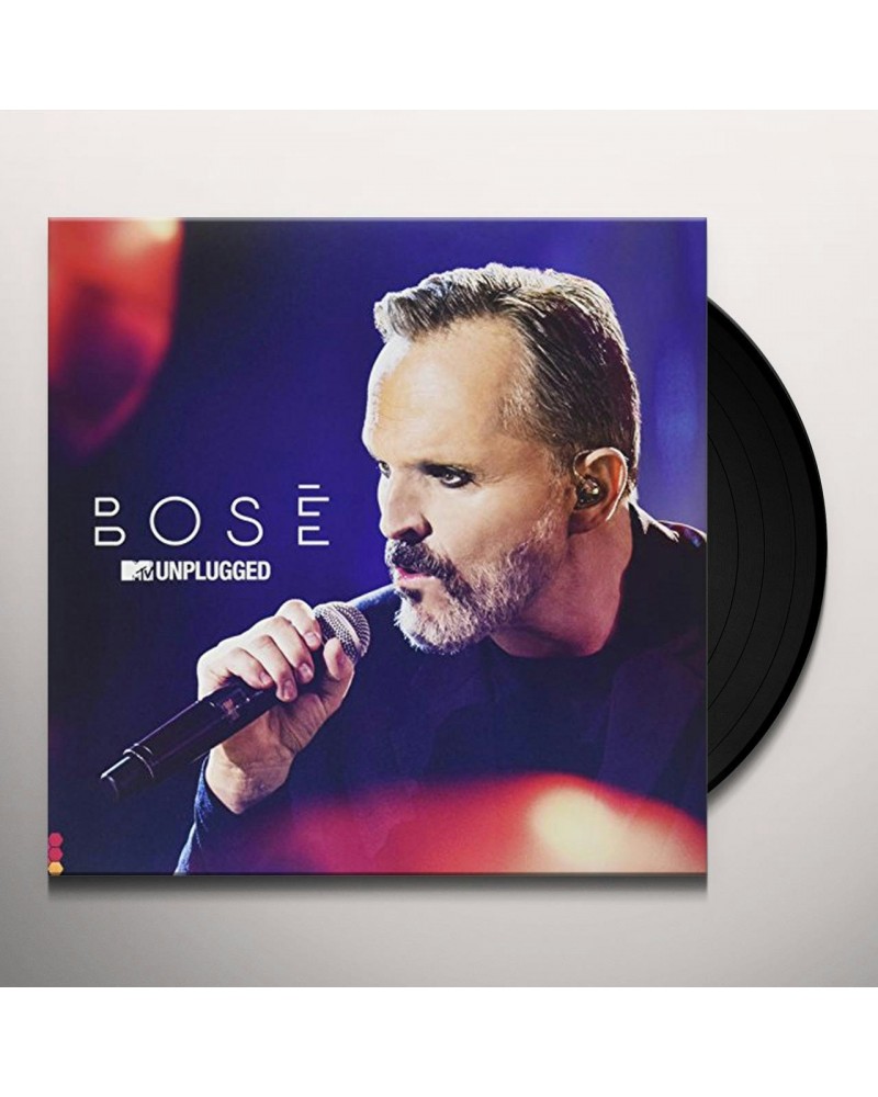 Miguel Bosé MTV Unplugged Vinyl Record $14.40 Vinyl