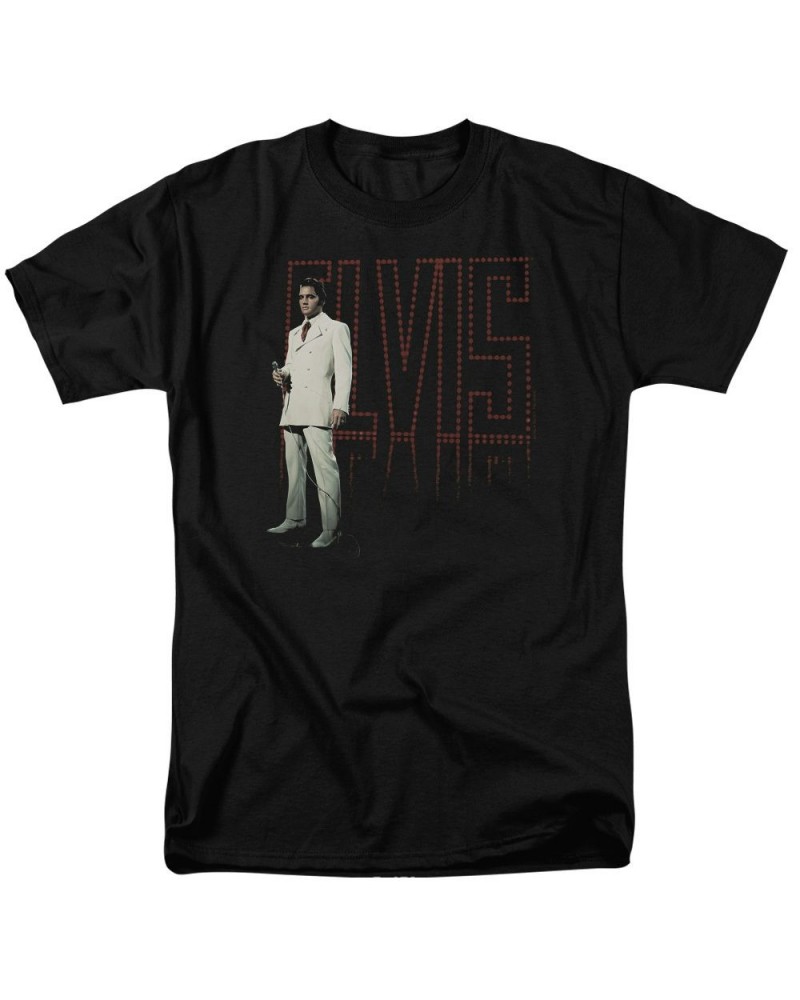 Elvis Presley Shirt | WHITE SUIT T Shirt $8.82 Shirts