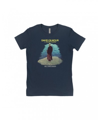 David Gilmour Ladies' Boyfriend T-Shirt | Yes I Have Ghosts With Romany Gilmour Shirt $11.48 Shirts