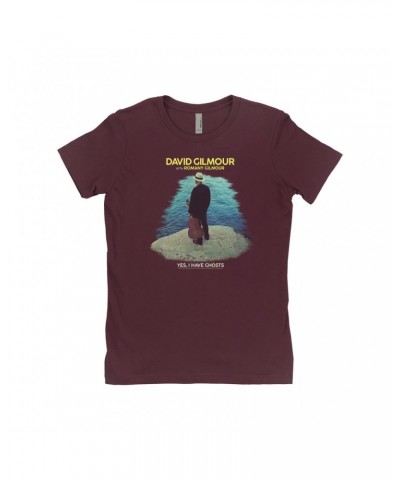 David Gilmour Ladies' Boyfriend T-Shirt | Yes I Have Ghosts With Romany Gilmour Shirt $11.48 Shirts