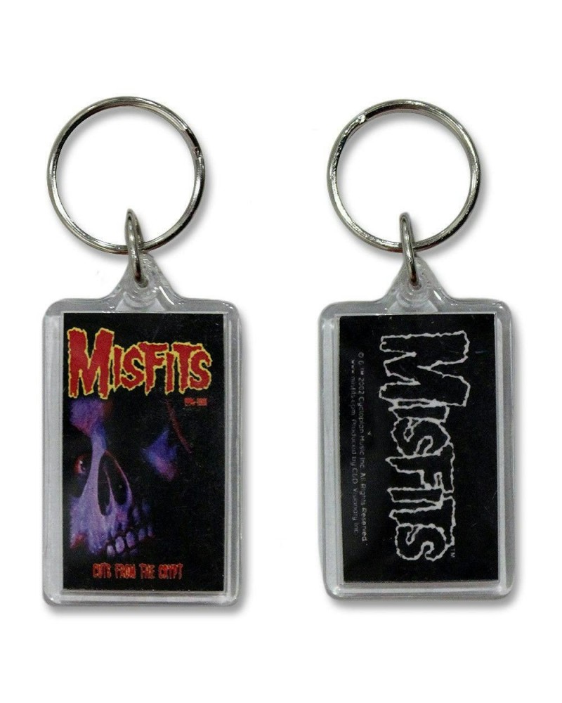 Misfits Cuts Back Skull Clear Keychain $1.45 Accessories