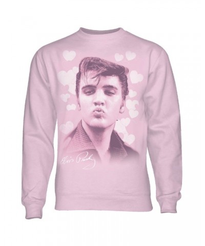 Elvis Presley EP Smooches Crewneck Sweatshirt $22.00 Vinyl