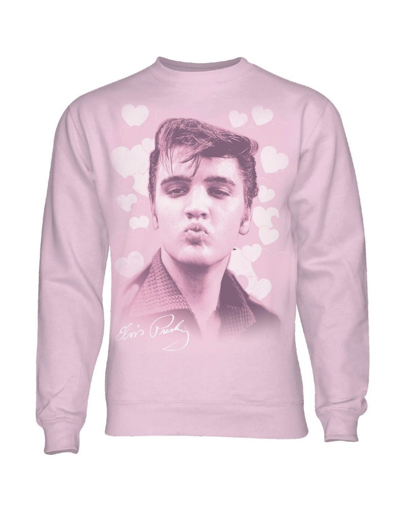 Elvis Presley EP Smooches Crewneck Sweatshirt $22.00 Vinyl