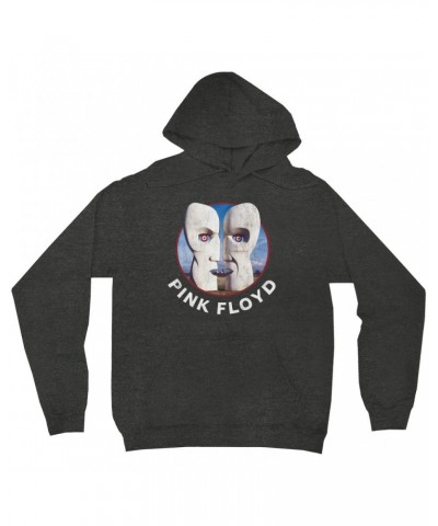 Pink Floyd Hoodie | Circular Metal Division Bell With Logo Hoodie $15.98 Sweatshirts