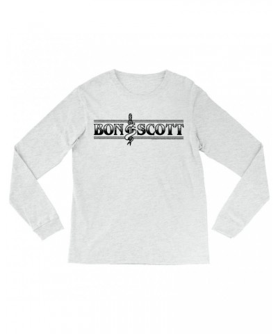 Bon Scott Long Sleeve Shirt | Bon Dagger And Snake Sailor Style Shirt $14.68 Shirts