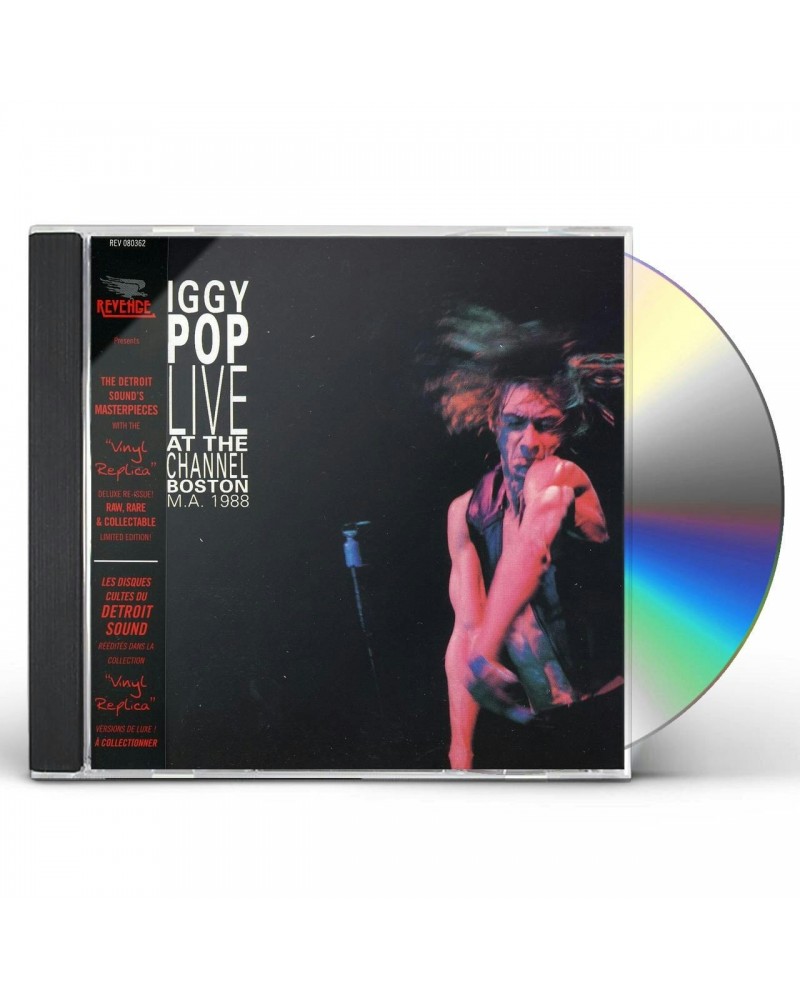 Iggy Pop LIVE CHANNEL BOSTON CD $11.60 CD