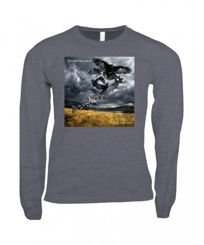 David Gilmour Long Sleeve Shirt | Rattle That Lock Album Cover Shirt $10.18 Shirts