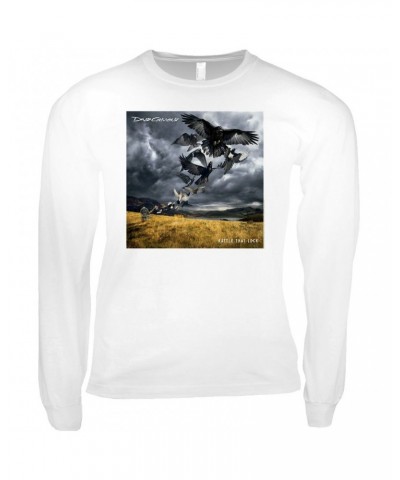 David Gilmour Long Sleeve Shirt | Rattle That Lock Album Cover Shirt $10.18 Shirts