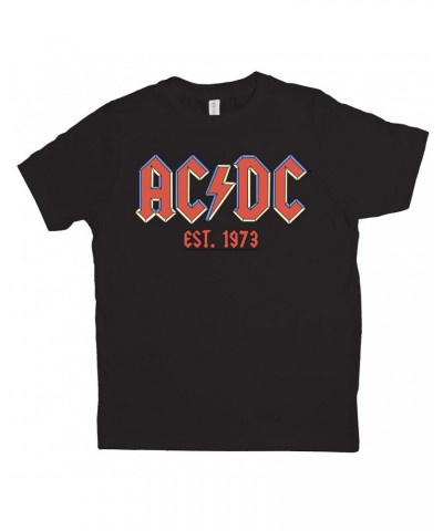 AC/DC Kids T-Shirt | Est. 1973 Pastel Logo Kids Shirt $8.95 Kids