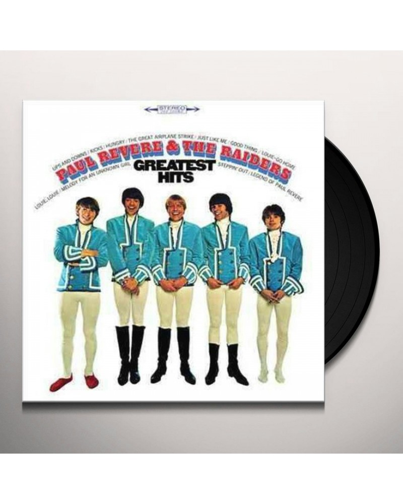 Paul Revere & The Raiders Greatest Hits Vinyl Record $10.95 Vinyl