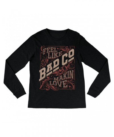 Bad Company Long Sleeve Shirt | Feel Like Makin' Love Design Shirt $12.28 Shirts