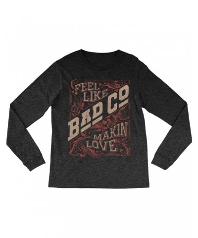 Bad Company Long Sleeve Shirt | Feel Like Makin' Love Design Shirt $12.28 Shirts