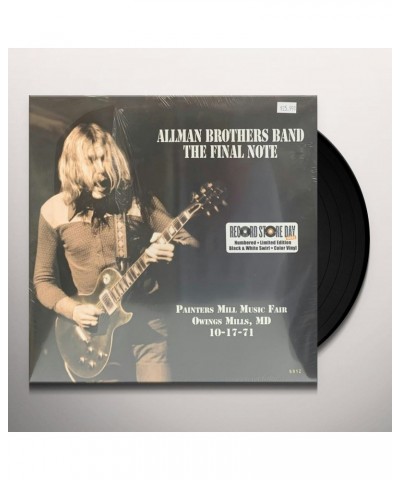 Allman Brothers Band FINAL NOTE Vinyl Record $8.97 Vinyl