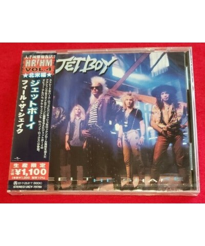 Jetboy FEEL THE SHAKE CD $3.79 CD