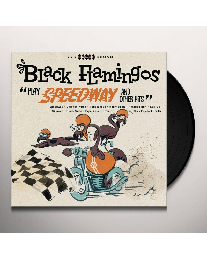 Black Flamingos Play Speedway and Other Hits Vinyl Record $7.19 Vinyl