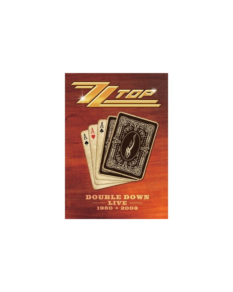 ZZ Top DOUBLE DOWN LIVE 1980 & 2008 DVD $9.20 Videos