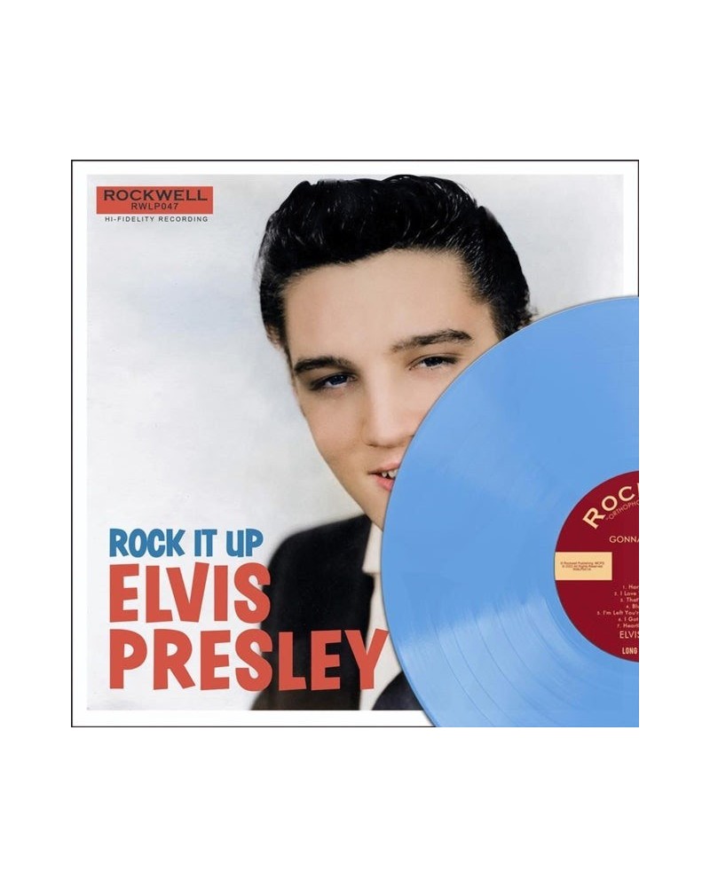 Elvis Presley LP - Rock It Up (Blue Vinyl) $14.34 Vinyl