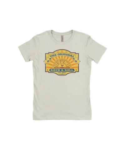 Sun Records Ladies' Boyfriend T-Shirt | The Original Est. 1952 Distressed Shirt $11.23 Shirts