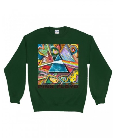 Pink Floyd Sweatshirt | Picasso Prism Artwork Sweatshirt $15.38 Sweatshirts