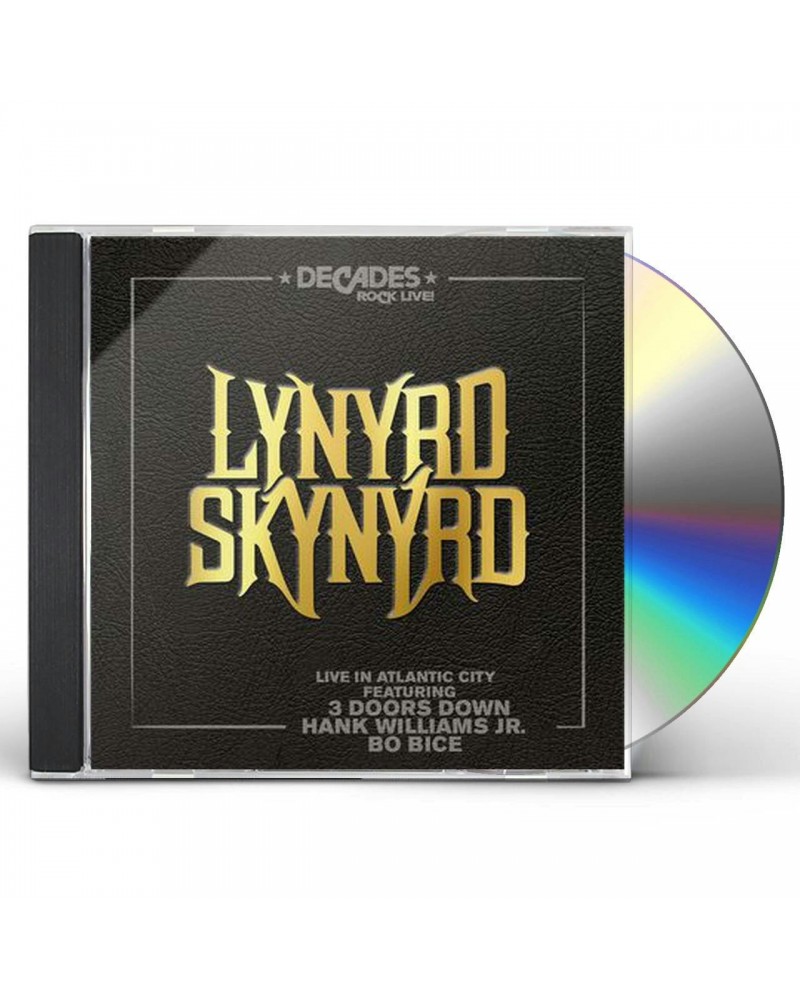 Lynyrd Skynyrd LIVE IN ATLANTIC CITY CD $4.75 CD