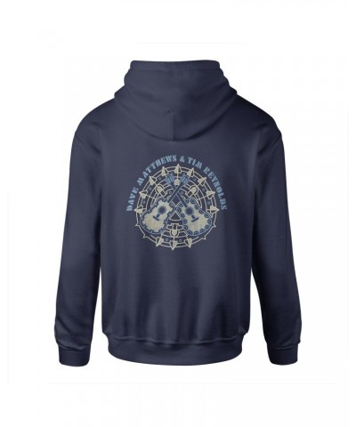 Dave Matthews Band Dave and Tim Guitar Mandala Zip Hoodie $21.60 Sweatshirts