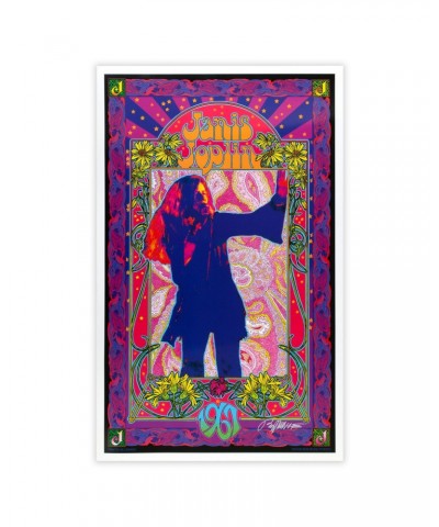 Janis Joplin 1967 Signed Bob Masse Poster $15.75 Decor