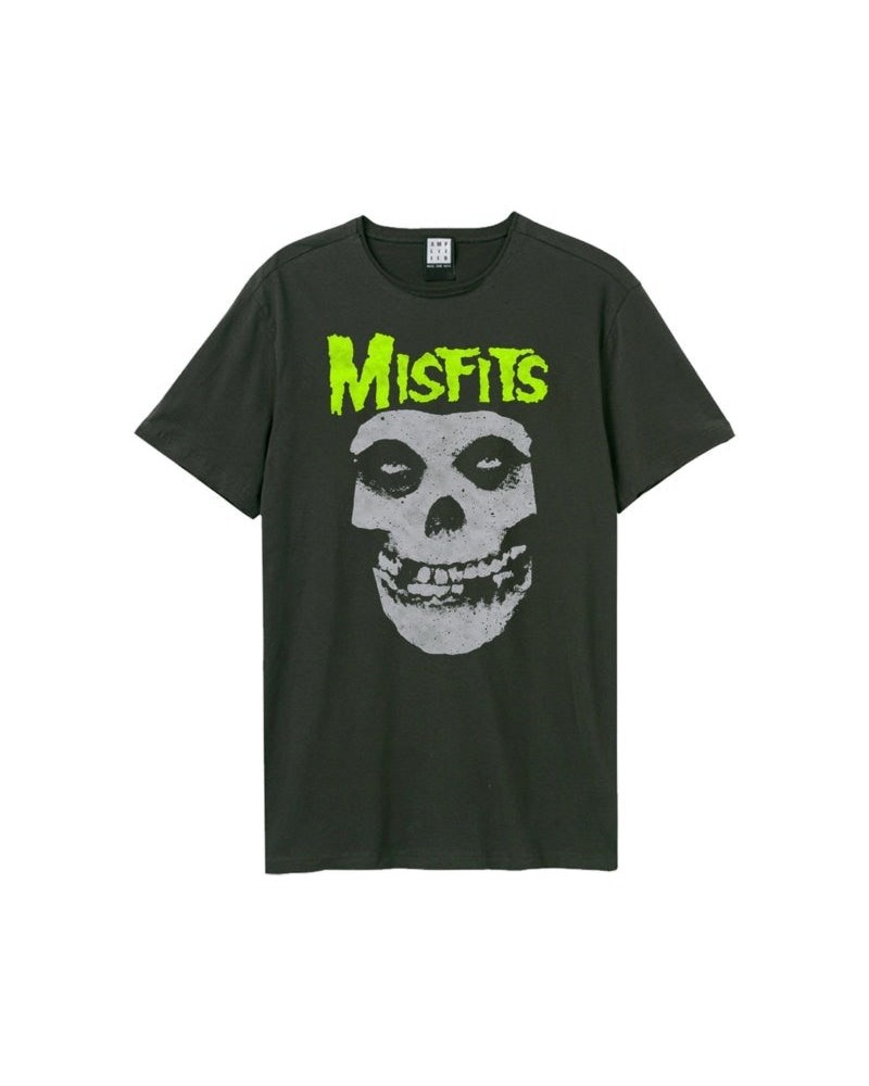 Misfits Vintage T Shirt - Amplified Neon Skull $17.92 Shirts