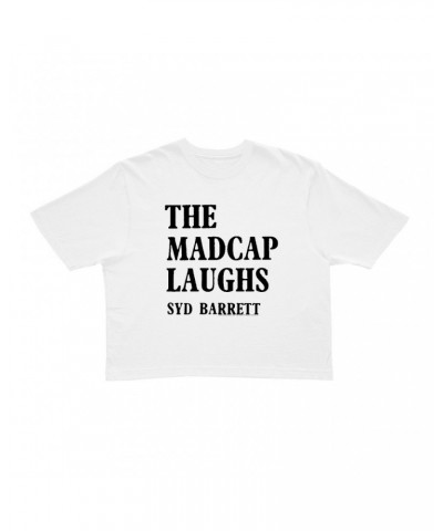 Syd Barrett Ladies' Crop Tee | The Madcap Laughs Crop T-shirt $9.16 Shirts