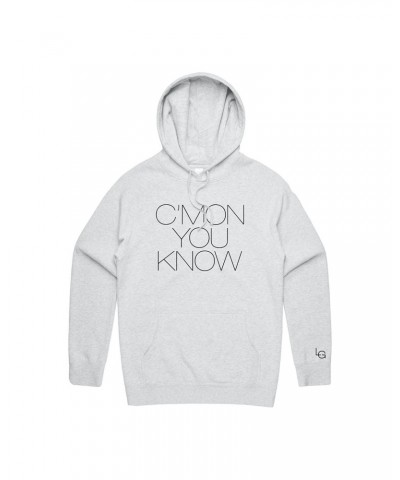 Liam Gallagher C'MON YOU KNOW Hoodie Grey $27.30 Sweatshirts