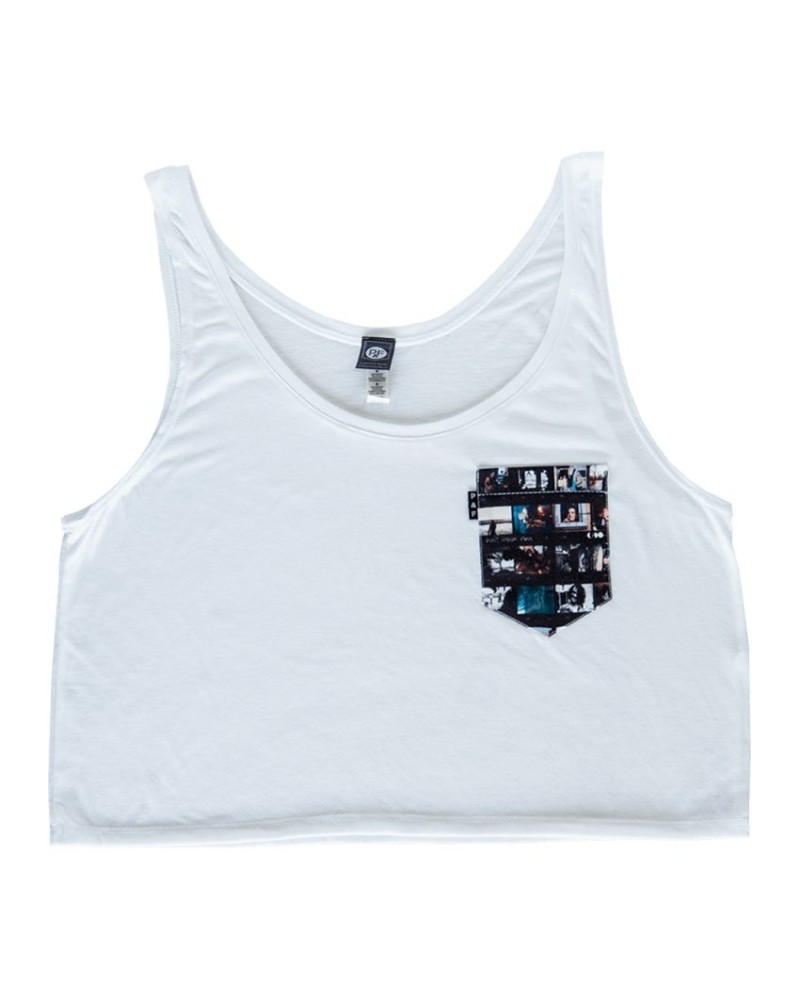 Half Moon Run Photo Women's Pocket Cropped Tank Top $6.32 Shirts