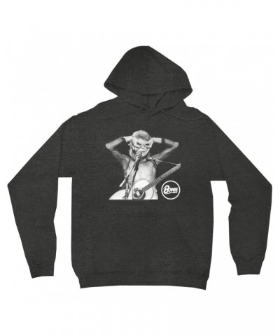 David Bowie Hoodie | Hand Glasses In Concert Hoodie $15.58 Sweatshirts